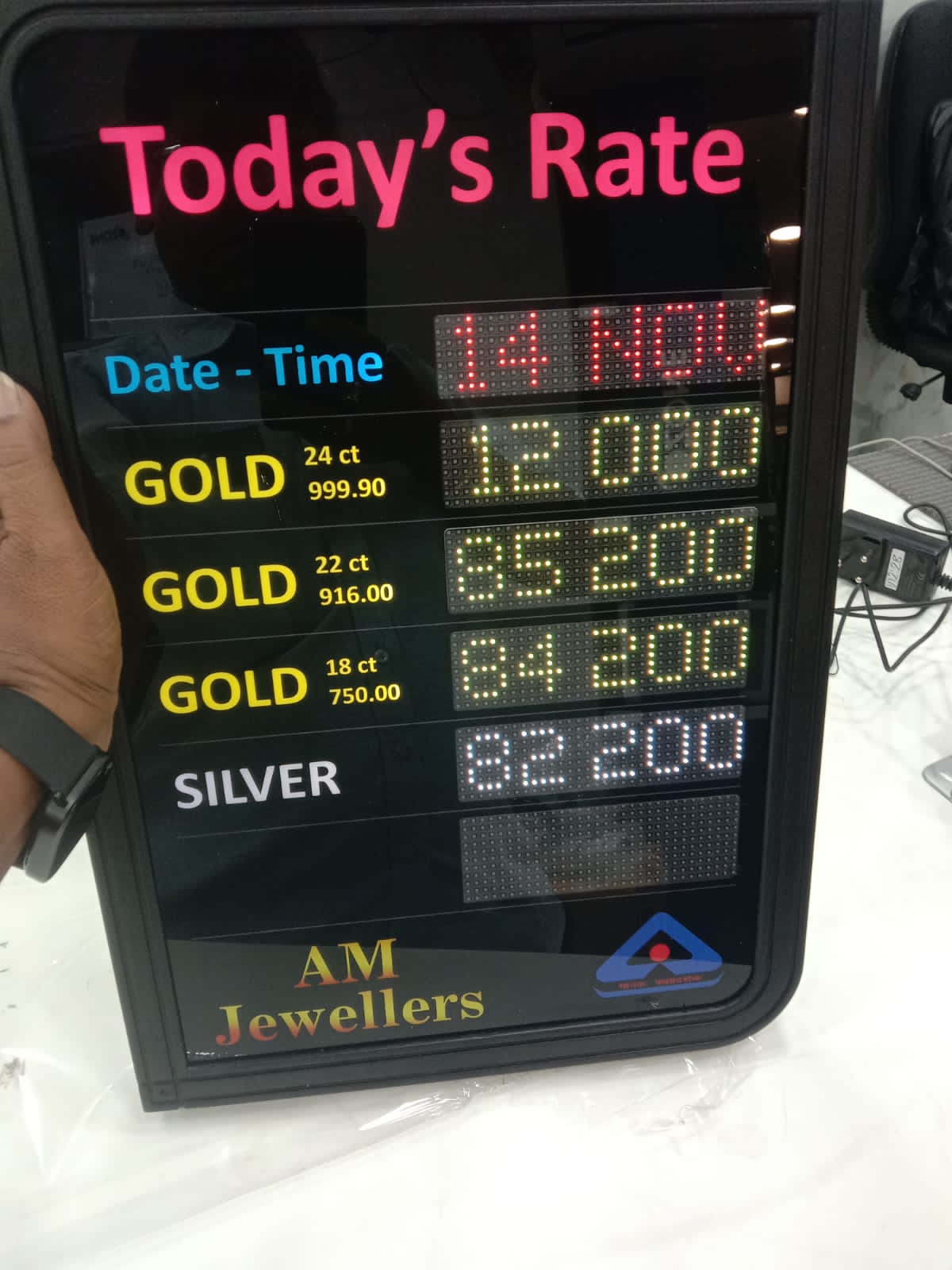 Gold Rate Board 2