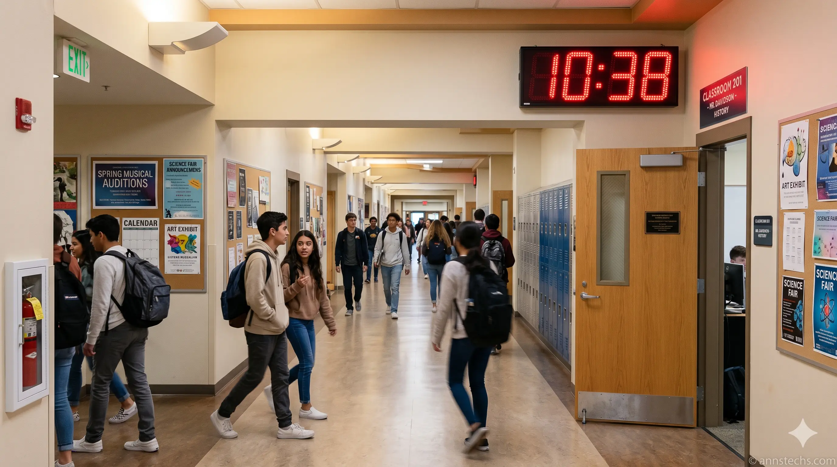 Hospital LED Clock