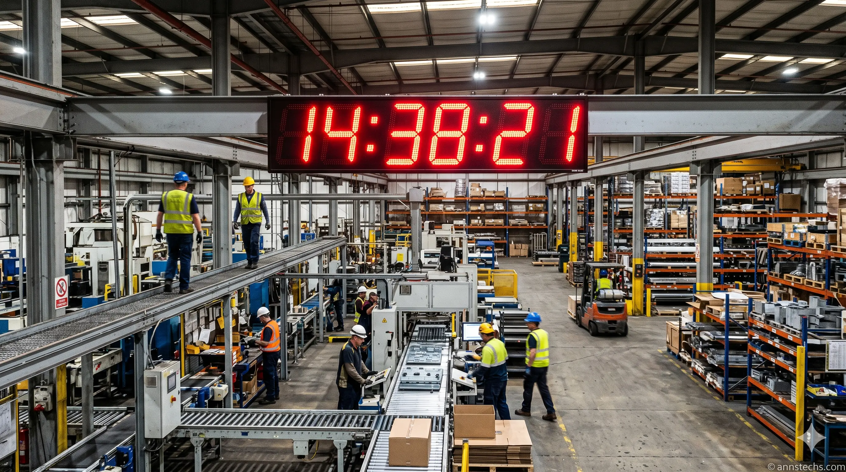 School LED Clock